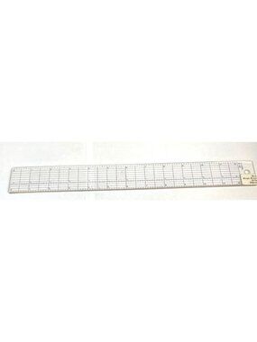 C-Thru 12-Inch Transparent Ruler With Grid Lines For Precision Measurements